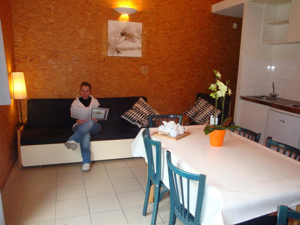 Le Pas De L'Ours Otel Aston Oda fotoğraf